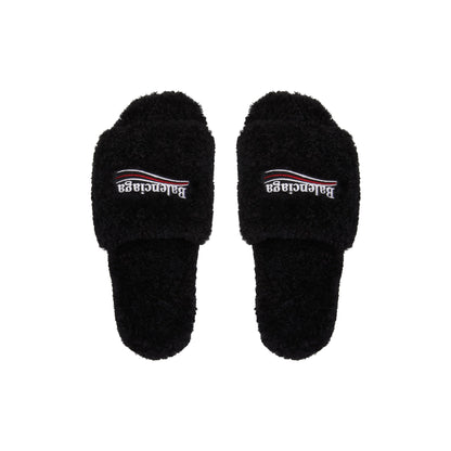 Luxus Slides mit Fell